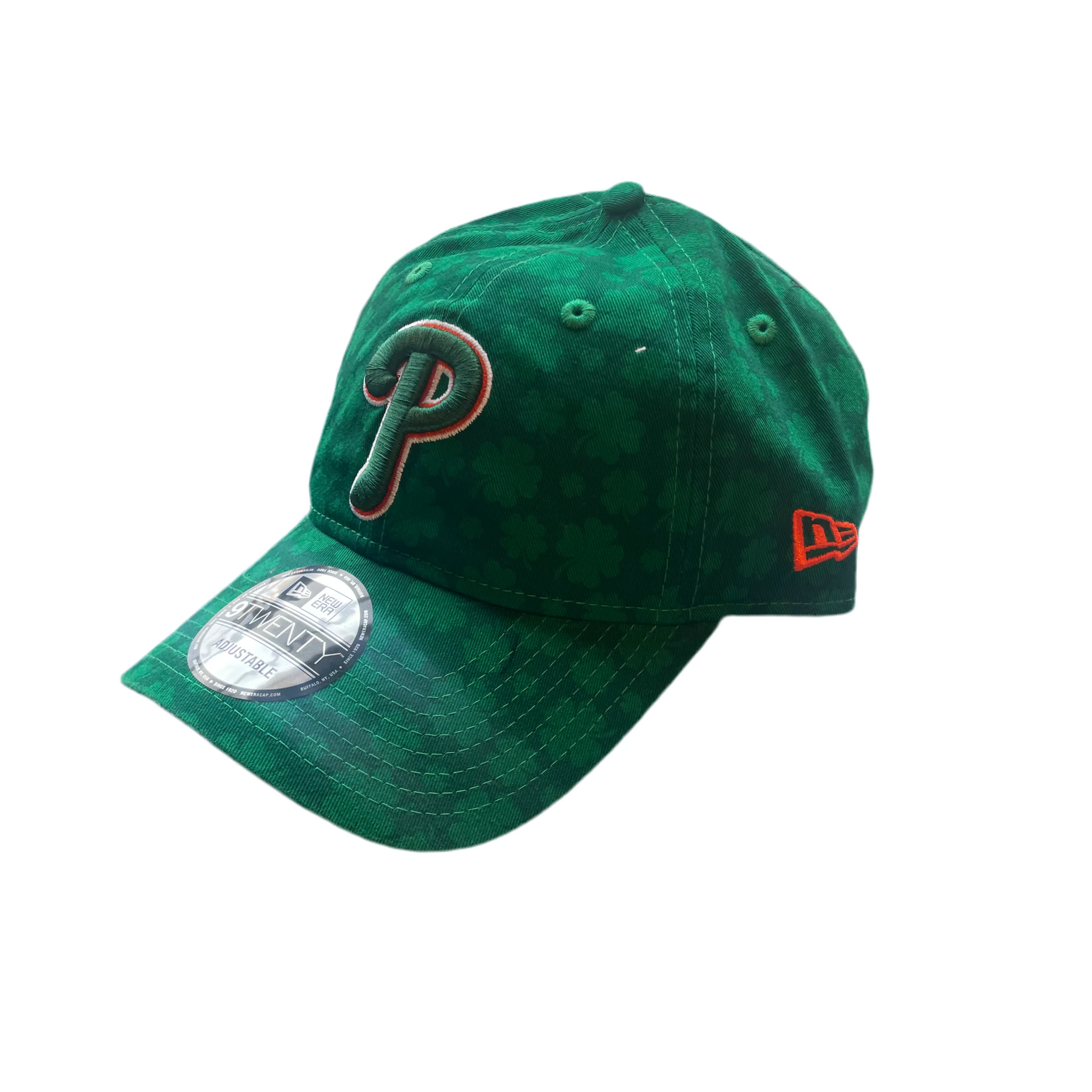 New Era - 9Twenty Adjustable Green St Pattys Philadelphia Phils Hat